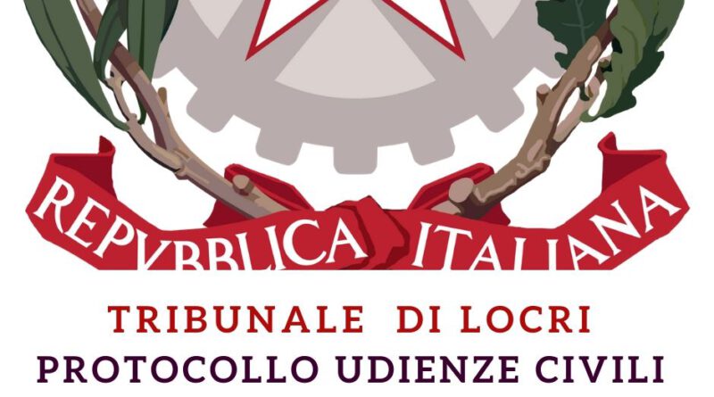 Tribunale di Locri: protocollo udienze civili tramite collegamento  da remoto.