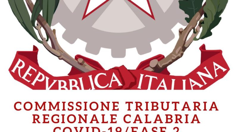 Fase 2: le regole della Commissione Tributaria Regionale della Calabria.